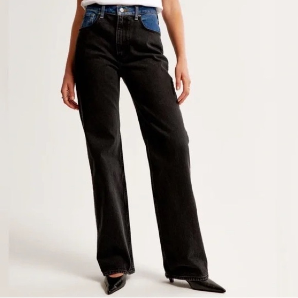 Abercrombie & Fitch 90s Relaxed High Rise Jeans : 29/8